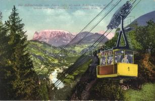 Bolzano, Bozen (Südtirol); Schwebebahn nach Kohlern / Suspension Railway
