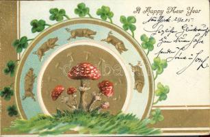 Mushrooms Prä Litho