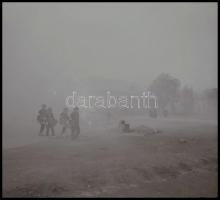 1961. szeptember 17. Kecskemét, légó gyakorlat, 42 db vintage negatív Krisch Béla (1929-?) hagyatéká...