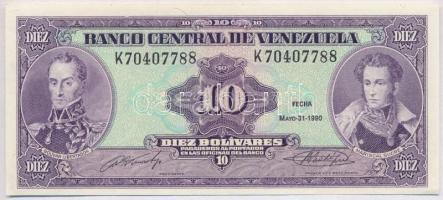 Venezuela 1990. 10B T:I,I- Venezuela 1990. 10 Bolívares C:UNC,AU