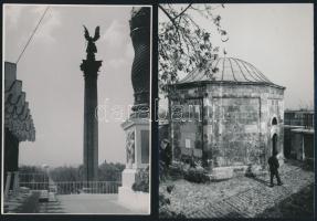 Budapesti városképek, épületfotók, műemlékfotók - különböző korokban készült, korabeli negatívokról ...