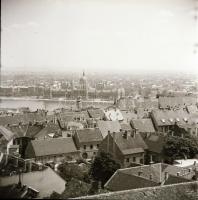 cca 1968 Budapesti városképek, 21 db szabadon felhasználható vintage negatív, 6x6 cm