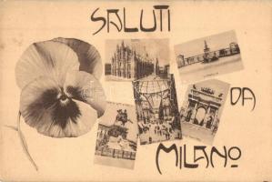 Milan, Milano - 13 pre-1945 unused town-view postcards