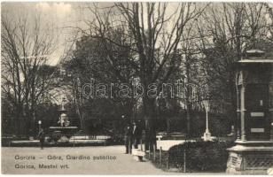 Gorizia, Görz; Giardino pubblico / Mestny vrt. / garden park (Rb)