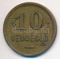 DN "Diósgyőri Fogyasztási Szövetkezet - Diósgyőr Vasgyár / 10 Vendéglő" Cu bárca T:2