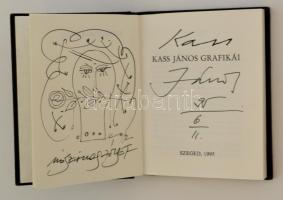 Kass János grafikái. Szeged, 1995, Kass Galéria. DEDIKÁLT! Kiadói bársonykötés, jó állapotban