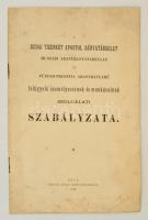 1900 A Rudai Tizenkét Apostol bányásztársulat Muszári Aranybánya társulat és Füzesd-Triesztia aranybányamű felügyelő személyzetének és munkásainak szolgálati szabályzata. 16p.