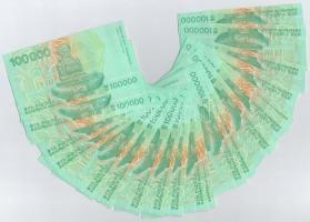 Horvátország 1991. 1D (25x) + 1991. 5D (25x) + 1991. 10D (10x) + 1991. 25D (25x) + 1993. 100.000D (5...