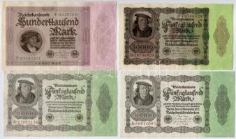 Németország / Weimari Köztársaság 1920-1923. 100M-5.000.000M (9x) + Német Harmadik Birodalom 1937. 1...