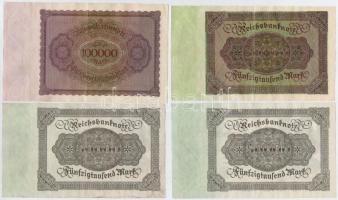Németország / Weimari Köztársaság 1920-1923. 100M-5.000.000M (9x) + Német Harmadik Birodalom 1937. 1...
