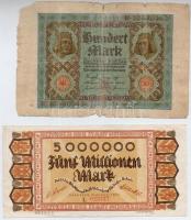 Németország / Weimari Köztársaság 1920-1923. 100M-5.000.000M (9x) + Német Harmadik Birodalom 1937. 1...