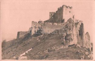 Lietava, Zsolnalitva; várrom, Vág völgye, Foto Tatra / castle ruins, valley, photo (EK)