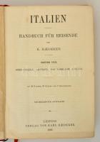 Baedeker, K.: Italien. Handbuch für Reisende. Erster Teil: Ober-Italien, Ligurien, Das nördliche tos...