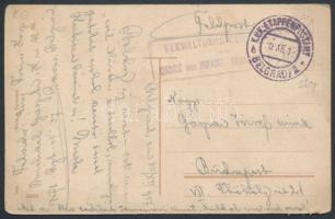 Tábori posta képeslap &quot;EP BELGRAD/II b&quot; Austria-Hungary Field postcard &quot;E...