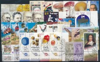 33 db klf bélyeg, közte teljes sorok, ívszéli értékek stecklapon, 33 stamps with sets
