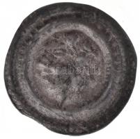 1180-1240. Bracteata Ag "III. Béla - IV. Béla" (0,27g) T:2- patina 
Hungary 1180-1240. Br...