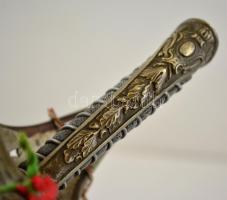 Osztrák-magyar bányász tiszti kard, díszes markolattal, a kosáron "Glück auf!" felirattal,...