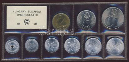 1981. 2f-10Ft (9klf db) forgalmi sor szettben T:1