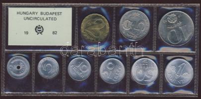 1982. 2f-10Ft (9klf db) forgalmi sor szettben T:1