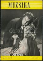 A Muzsika című újság 4 db száma neves emberek aláírásaival(Komlóssy Erzsébet, Neményi Lili, Ilosfalv...