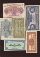 Ausztria/nemzetközi megszállás 1944. 50Gr, 1Sch (2x), 2Sch, 5Sch, 10Sch (2x), 20Sch T:II,II-