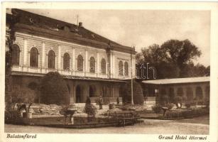 Balatonfüred, Grand Hotel éttermei