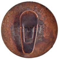 DN "Éljen a Tanácsköztársaság" fém gomblyukjelvény (25mm) T:2