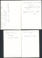 cca 1979 Hajókról(Dunaföldvár, Deák Ferenc) és hajószerkezetekről készült fotók, 17 db, 6x9 és 10x15...