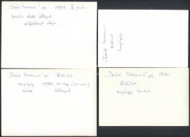 cca 1979 Hajókról(Dunaföldvár, Deák Ferenc) és hajószerkezetekről készült fotók, 17 db, 6x9 és 10x15...