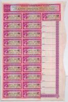 Románia / Bukarest 1936. "MICA Bányászati Részvénytársaság" tíz részvénye egyben 5000L-ről...