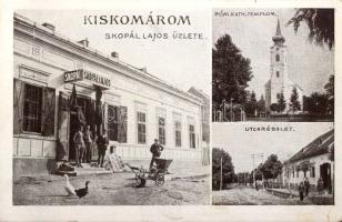 Kiskomárom Skopál Lajos üzlete (Rb)