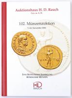 Auktionhaus H. D. Rauch 102. Münzenauktion 7-10. November 2016. eredménylistával. Újszerű állapotban.