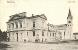 Károlyváros, Karlovac; Zorin Dom / színház / theater (Rb)