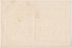 Budapest 1923. "Kékkuti Gyógy- és Ásványvíz Részvénytársaság" részvényutalvány 10.000K-ról...