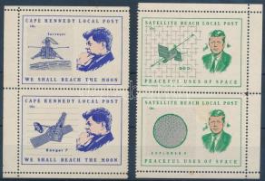 4 klf Kennedy helyi posta bélyeg