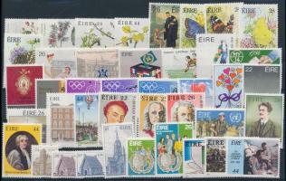 1984-1985 13 set + 3 stamps, 1984-1985 13 klf sor + 3 klf önálló érték