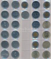 34db-os magyar forgalmi emlékkiadás tétel, közte 2003. 20Ft Cu-Ni-Zn "Deák Ferenc" (4x), 2...