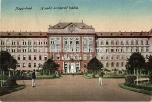 Nagyvárad, Oradea; Honvéd hadapród iskola / military school