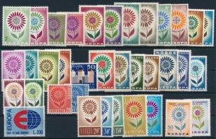 Europa CEPT 36 klf bélyeg, Europa CEPT 36 diff stamps