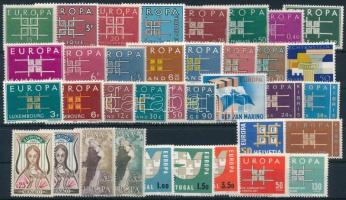 Europa CEPT 36 diff stamps, Europa CEPT 36 klf bélyeg
