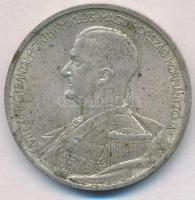 1939. 5P Ag "Horthy balra" T:2 patina  Adamo P8.2