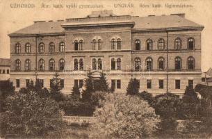 Ungvár, Uzhorod; Római katolikus főgimnázium / catholic grammar school (Rb)