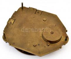 cca 1710-1760 Összecsukható, állítható ekvatoriális (egyenlítői) napóra iránytűvel, a főbb európai v...