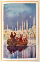 Gárdonyi Géza: Egri Csillagok. Biczó András színes képeivel és rajzaival, díszített kiadás. Bp., é.n...