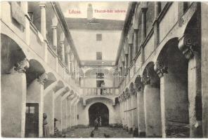 Lőcse, Levoca; Thurzó ház udvara / house courtyard