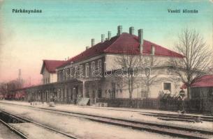 Párkánynána, Párkány-Nána, Stúrovó; vasútállomás / railway station