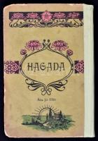 Hagada. Pesách első két estélyére. Magyarra fordította és a széder-szertartás szabályaival elláta Schwarz Ignác. Bp., é.n., Schwarz Ignác, 72 p. Javított gerincű illusztrált egészvászon-kötés, kopottas borítóval.