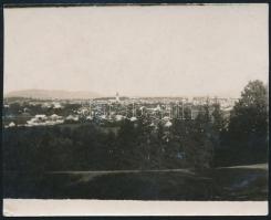 cca 1905 Eperjes város látképe 11x9 cm