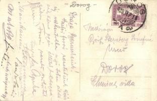 1925 Dorog, látkép, photo