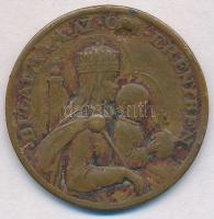 1930. "II. Ottó Magyarország örökös királya / Bizalmam az ősi erényben" Br emlékérem (32mm...